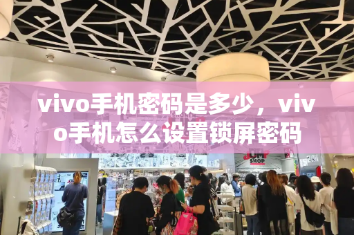 vivo手机密码是多少，vivo手机怎么设置锁屏密码-第1张图片-星选测评