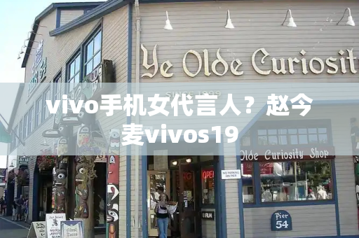 vivo手机女代言人？赵今麦vivos19
