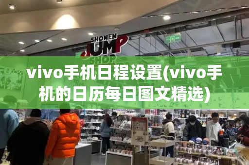vivo手机日程设置(vivo手机的日历每日图文精选)