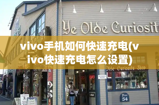 vivo手机如何快速充电(vivo快速充电怎么设置)