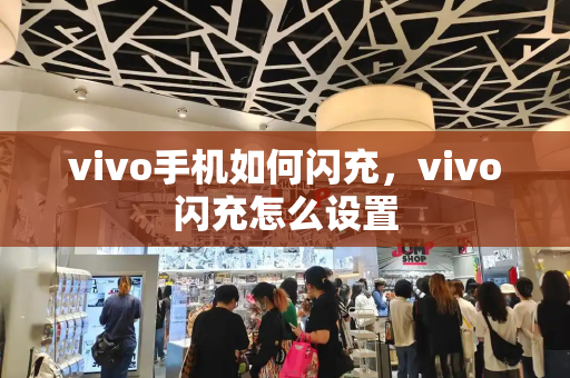 vivo手机如何闪充，vivo闪充怎么设置