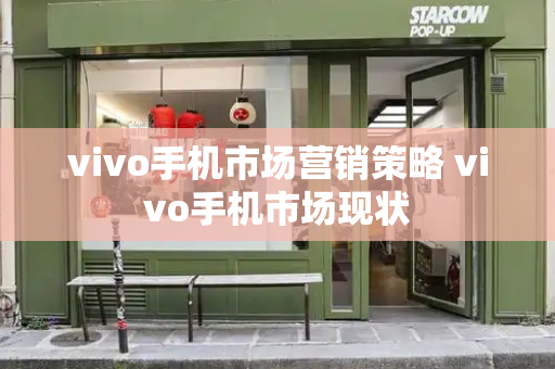 vivo手机市场营销策略 vivo手机市场现状