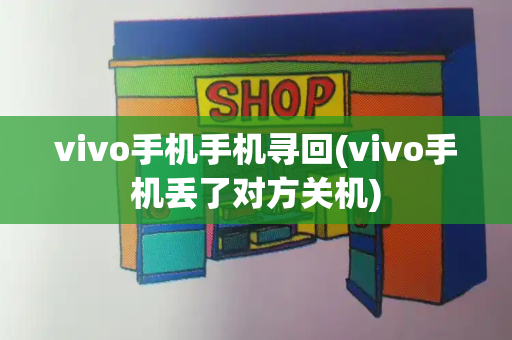 vivo手机手机寻回(vivo手机丢了对方关机)