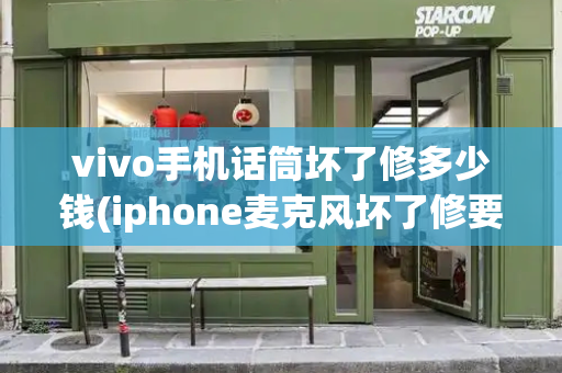 vivo手机话筒坏了修多少钱(iphone麦克风坏了修要多少钱)-第1张图片-星选测评