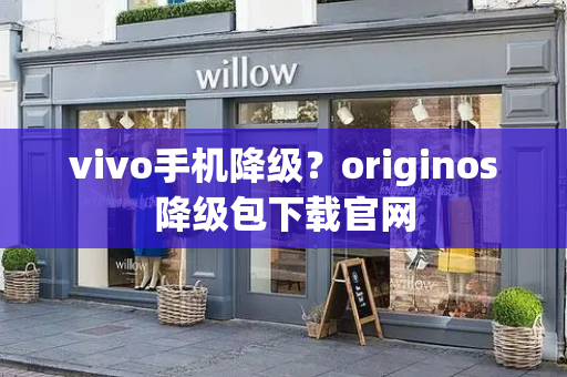 vivo手机降级？originos降级包下载官网