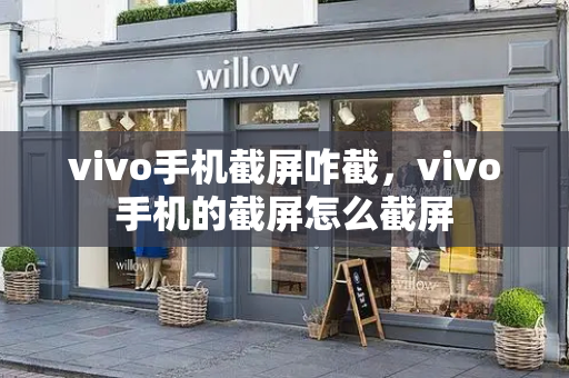 vivo手机截屏咋截，vivo手机的截屏怎么截屏-第1张图片-星选测评