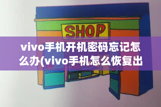 vivo手机开机密码忘记怎么办(vivo手机怎么恢复出厂设置)-第1张图片-星选测评