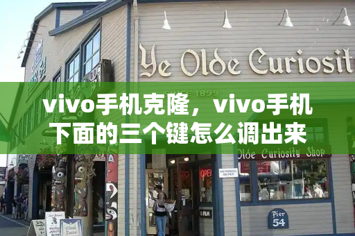 vivo手机克隆，vivo手机下面的三个键怎么调出来-第1张图片-星选测评