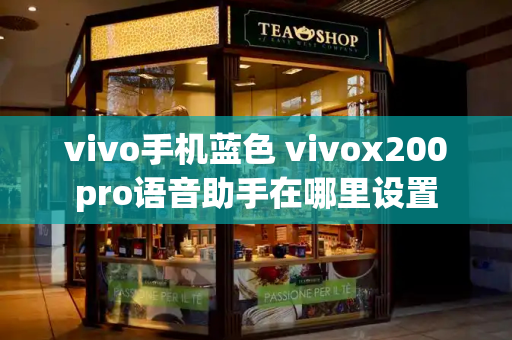 vivo手机蓝色 vivox200pro语音助手在哪里设置-第1张图片-星选测评