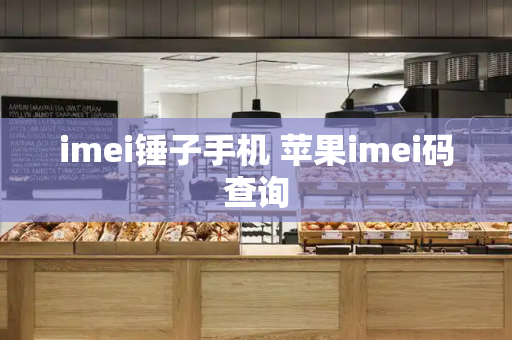 imei锤子手机 苹果imei码查询-第1张图片-星选测评