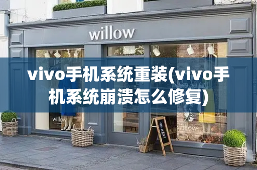 vivo手机系统重装(vivo手机系统崩溃怎么修复)-第1张图片-星选测评