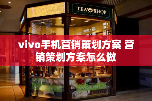 vivo手机营销策划方案 营销策划方案怎么做-第1张图片-星选测评