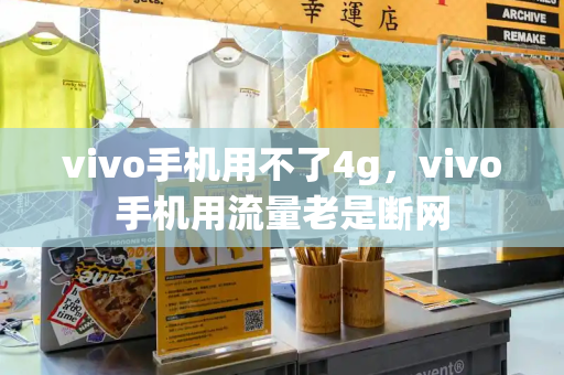 vivo手机用不了4g，vivo手机用流量老是断网