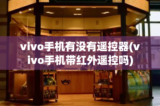 vivo手机有没有遥控器(vivo手机带红外遥控吗)
