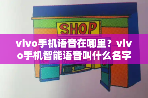 vivo手机语音在哪里？vivo手机智能语音叫什么名字-第1张图片-星选测评
