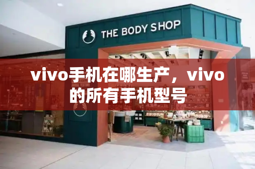 vivo手机在哪生产，vivo的所有手机型号-第1张图片-星选测评