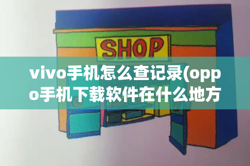 vivo手机怎么查记录(oppo手机下载软件在什么地方)