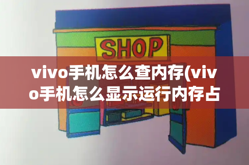 vivo手机怎么查内存(vivo手机怎么显示运行内存占用)-第1张图片-星选测评