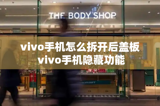 vivo手机怎么拆开后盖板 vivo手机隐藏功能