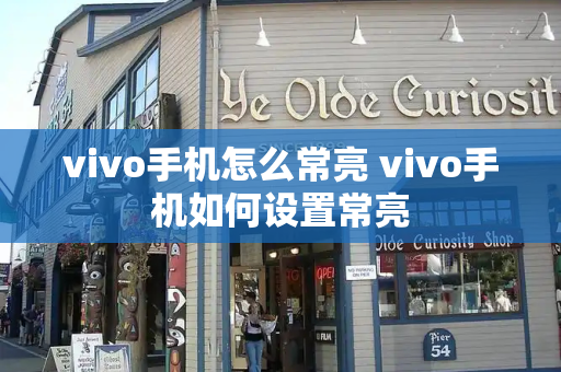 vivo手机怎么常亮 vivo手机如何设置常亮