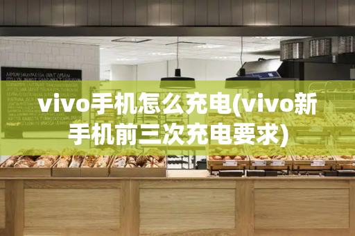 vivo手机怎么充电(vivo新手机前三次充电要求)-第1张图片-星选测评
