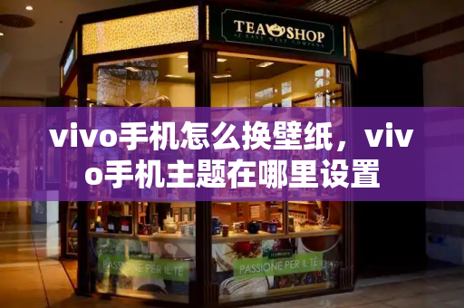 vivo手机怎么换壁纸，vivo手机主题在哪里设置