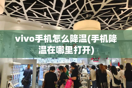 vivo手机怎么降温(手机降温在哪里打开)