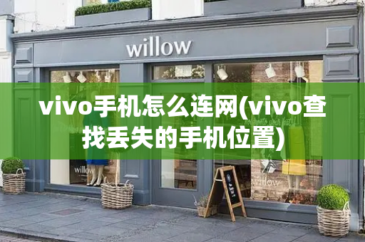 vivo手机怎么连网(vivo查找丢失的手机位置)