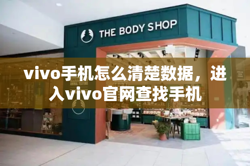 vivo手机怎么清楚数据，进入vivo官网查找手机-第1张图片-星选测评
