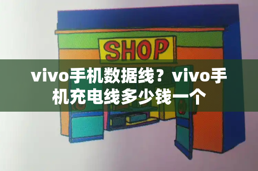 vivo手机数据线？vivo手机充电线多少钱一个