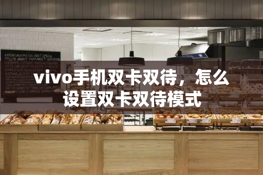 vivo手机双卡双待，怎么设置双卡双待模式-第1张图片-星选测评
