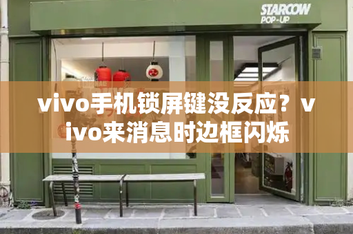 vivo手机锁屏键没反应？vivo来消息时边框闪烁-第1张图片-星选测评