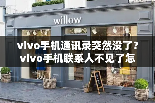 vivo手机通讯录突然没了？vivo手机联系人不见了怎么恢复