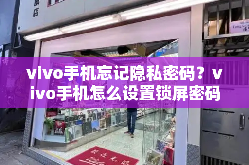 vivo手机忘记隐私密码？vivo手机怎么设置锁屏密码-第1张图片-星选测评