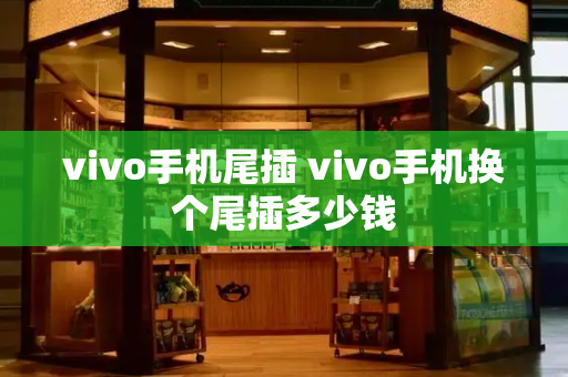 vivo手机尾插 vivo手机换个尾插多少钱