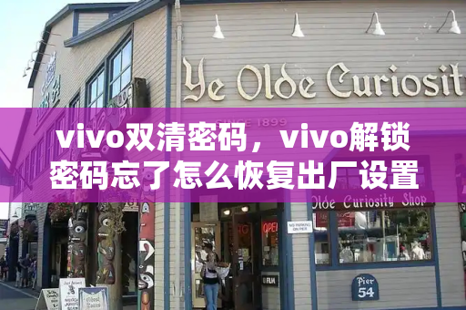 vivo双清密码，vivo解锁密码忘了怎么恢复出厂设置双清教程