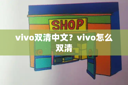vivo双清中文？vivo怎么双清