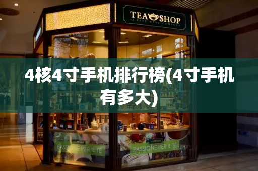4核4寸手机排行榜(4寸手机有多大)