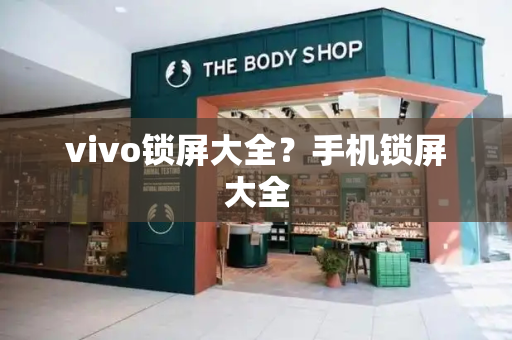 vivo锁屏大全？手机锁屏大全-第1张图片-星选测评