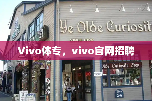 Vivo体专，vivo官网招聘