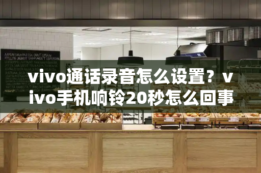 vivo通话录音怎么设置？vivo手机响铃20秒怎么回事-第1张图片-星选测评
