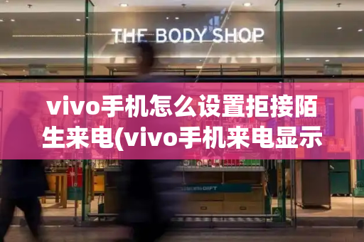 vivo手机怎么设置拒接陌生来电(vivo手机来电显示私密电话)-第1张图片-星选测评