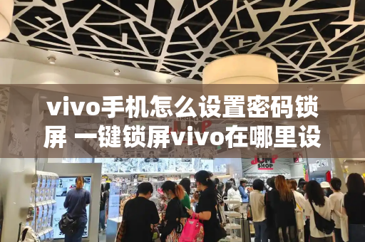 vivo手机怎么设置密码锁屏 一键锁屏vivo在哪里设置-第1张图片-星选测评