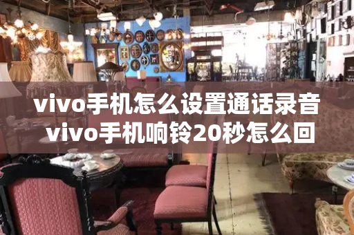 vivo手机怎么设置通话录音 vivo手机响铃20秒怎么回事-第1张图片-星选测评