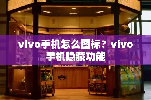 vivo手机怎么图标？vivo手机隐藏功能