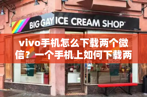 vivo手机怎么下载两个微信？一个手机上如何下载两个微信软件-第1张图片-星选测评