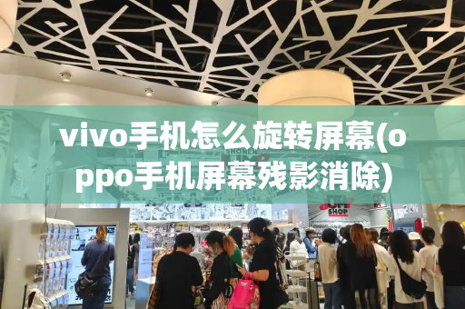 vivo手机怎么旋转屏幕(oppo手机屏幕残影消除)-第1张图片-星选测评