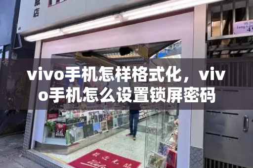 vivo手机怎样格式化，vivo手机怎么设置锁屏密码