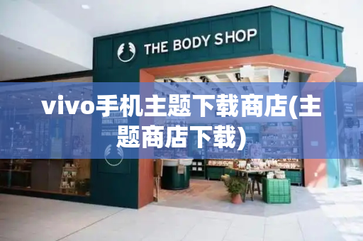 vivo手机主题下载商店(主题商店下载)