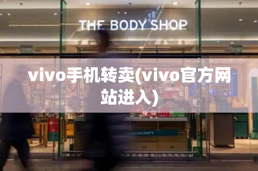 vivo手机转卖(vivo官方网站进入)